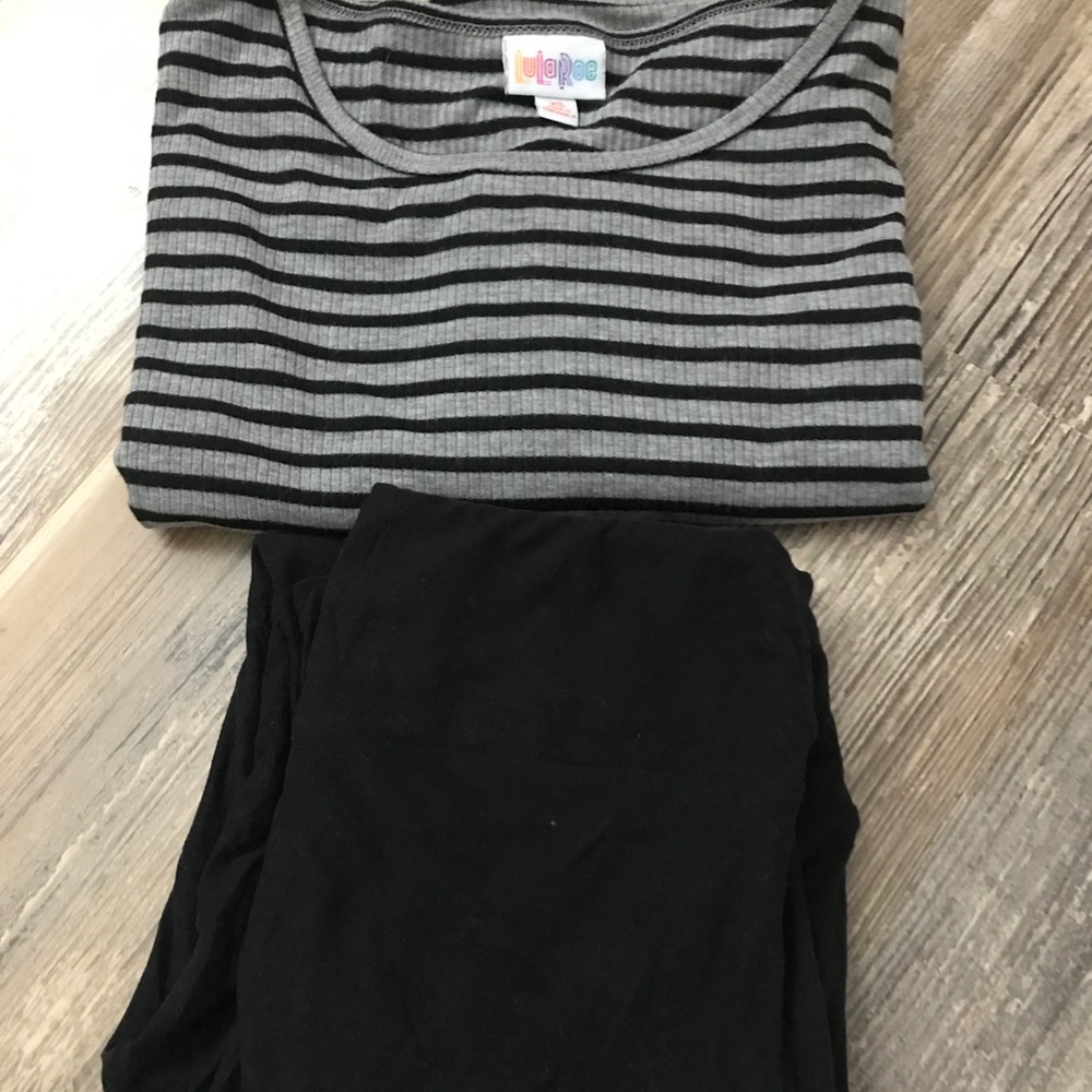 LuLaRoe Irma and Leggings Set